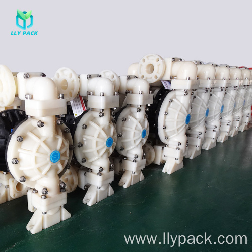 Plastic Pneumatic Diaphragm Pump Diagram Pump